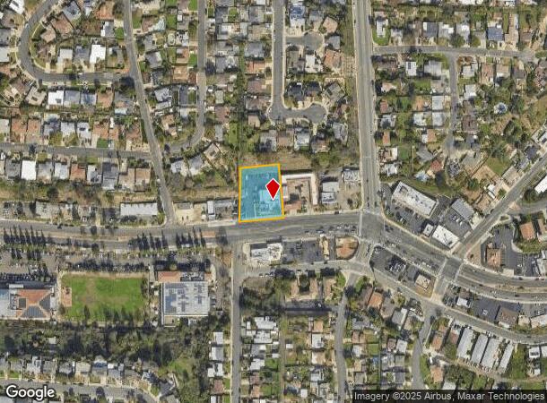  6942 University Ave, La Mesa, CA Parcel Map