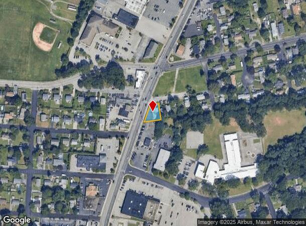  1168 Warwick Ave, Warwick, RI Parcel Map