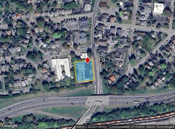 1615 Franklin Rd Sw, Roanoke, VA Parcel Map