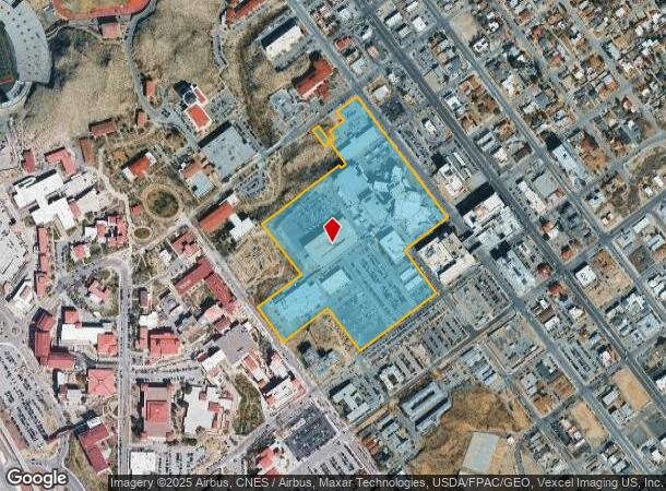 2001 N Oregon St, El Paso, TX Parcel Map