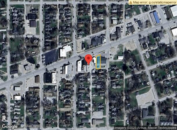  601 W National Ave, West Terre Haute, IN Parcel Map