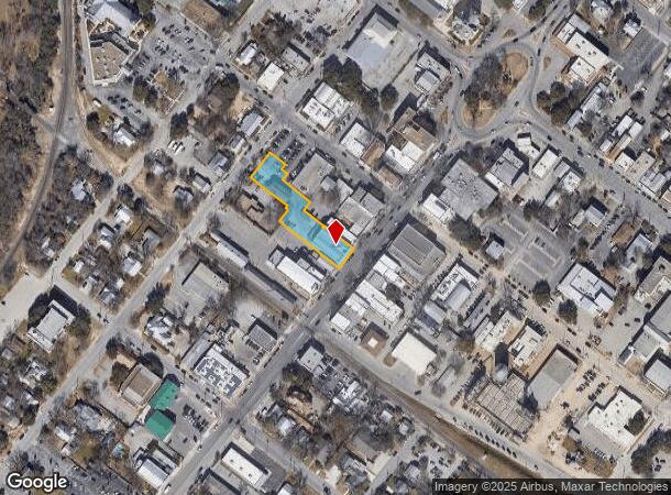  246 W San Antonio St, New Braunfels, TX Parcel Map