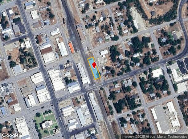802 3Rd St, Goldthwaite, TX Parcel Map