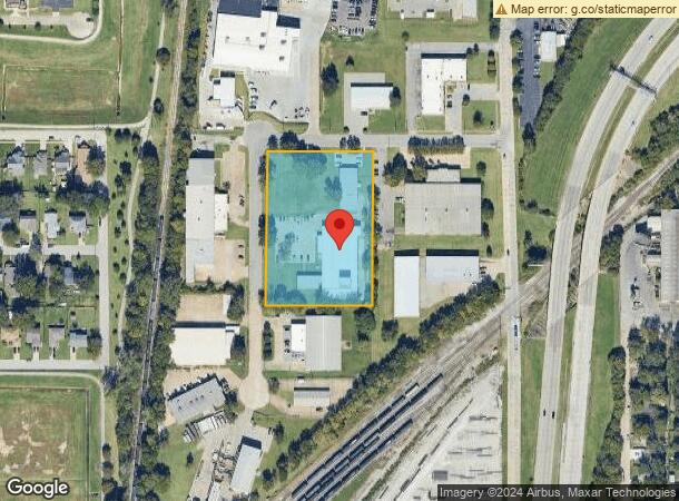  1145 N Iroquois Ave, Tulsa, OK Parcel Map