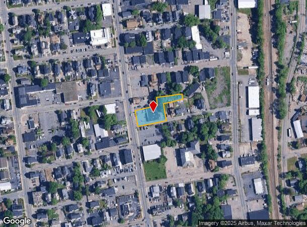 526 Main St, Brockton, MA Parcel Map