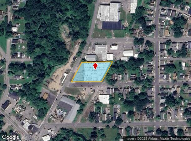  125 W Fulton St, Johnstown, NY Parcel Map