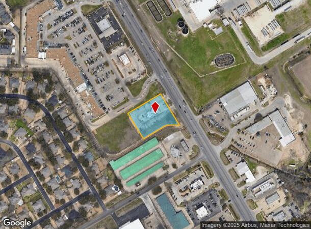  1417 Hewitt Dr, Woodway, TX Parcel Map