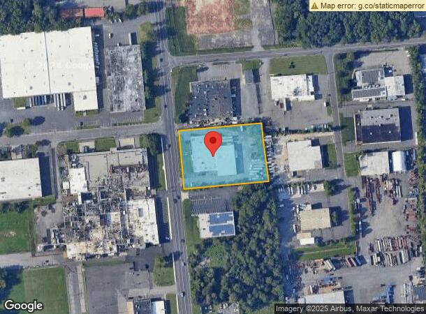  3651 S Clinton Ave, South Plainfield, NJ Parcel Map