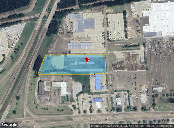 749 Magee Dr, Brookhaven, MS Parcel Map