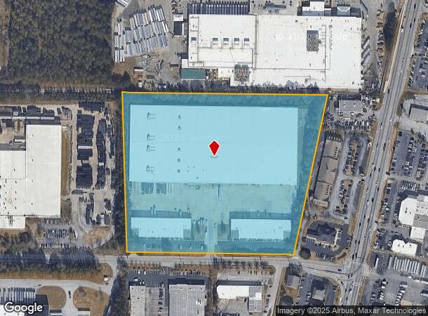  1286 Citizens Pky, Morrow, GA Parcel Map