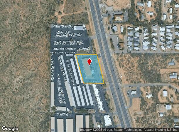 15691 N Oracle Rd, Tucson, AZ Parcel Map