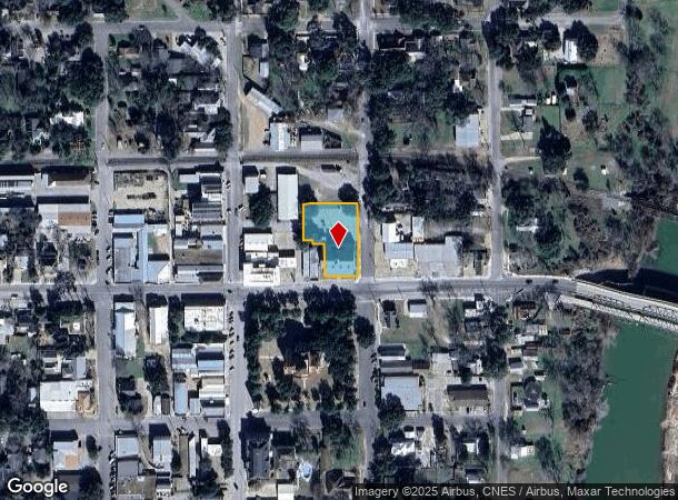  408 Walnut St, Columbus, TX Parcel Map