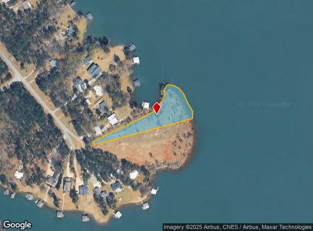  144 Island Creek Dr W, Sparta, GA Parcel Map