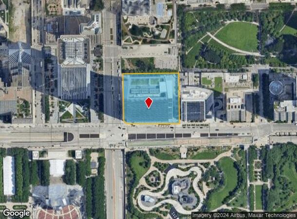  300 E Randolph St, Chicago, IL Parcel Map