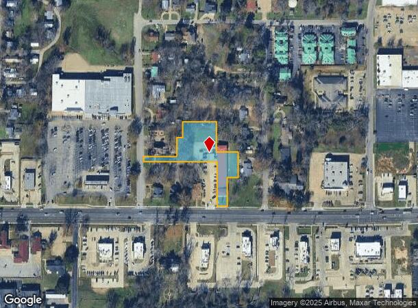909 E Tyler St, Athens, TX Parcel Map