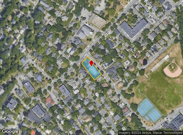  94 Pleasant St, Arlington, MA Parcel Map