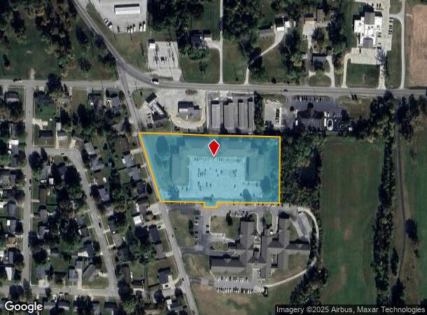  1225 N Rockport Rd, Boonville, IN Parcel Map