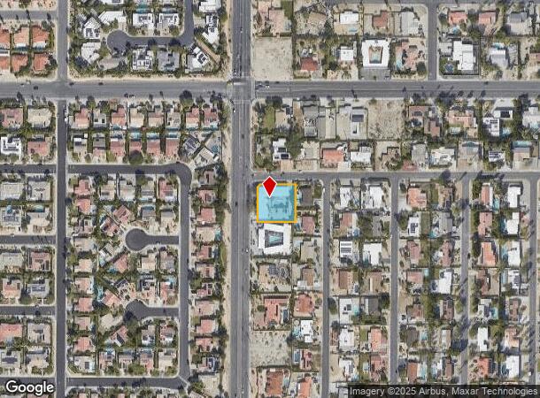  2388 N Sunrise Way, Palm Springs, CA Parcel Map