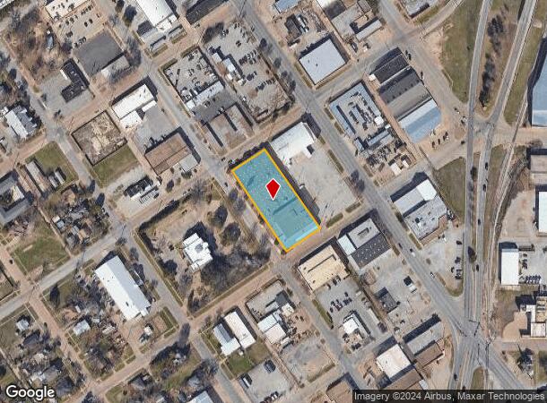  1301 Lamar St, Wichita Falls, TX Parcel Map