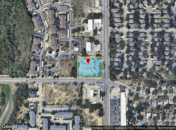  6539 De Zavala Rd, San Antonio, TX Parcel Map
