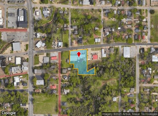  809 E Erwin St, Tyler, TX Parcel Map