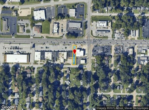  1316 W Sunshine St, Springfield, MO Parcel Map