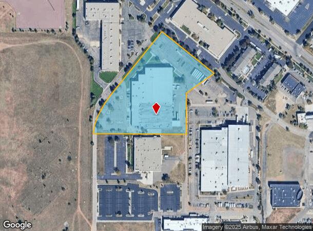 1610 Garden Of The Gods Rd, Colorado Springs, CO Parcel Map