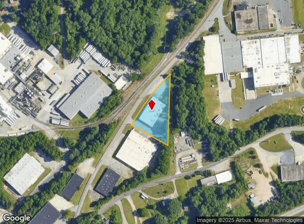  1579 Prospect St, High Point, NC Parcel Map