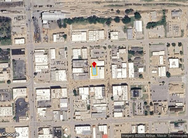 117 E Dewey Ave, Sapulpa, OK Parcel Map