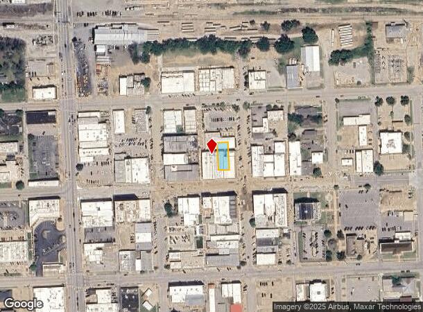  119 E Dewey Ave, Sapulpa, OK Parcel Map