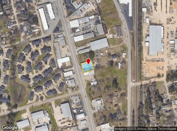  710 S Frazier St, Conroe, TX Parcel Map