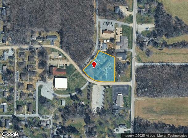  60 Columbus Cir, Vienna, IL Parcel Map