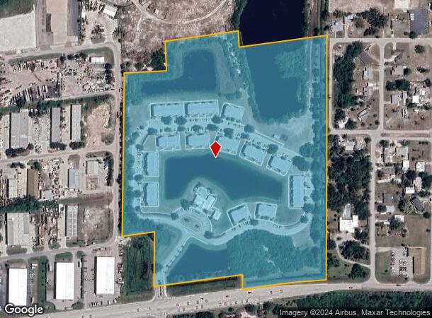  23450 Charleston Cir, Punta Gorda, FL Parcel Map