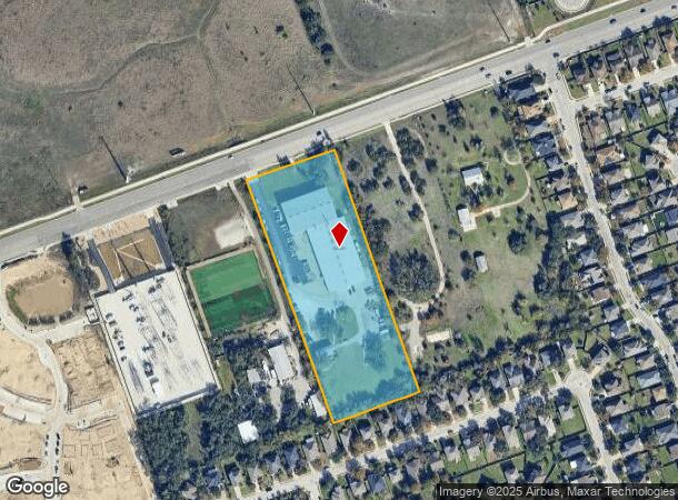  13051 Hero Way W, Leander, TX Parcel Map