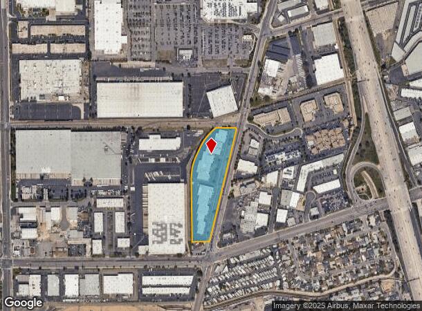  1035 S Placentia Ave, Fullerton, CA Parcel Map