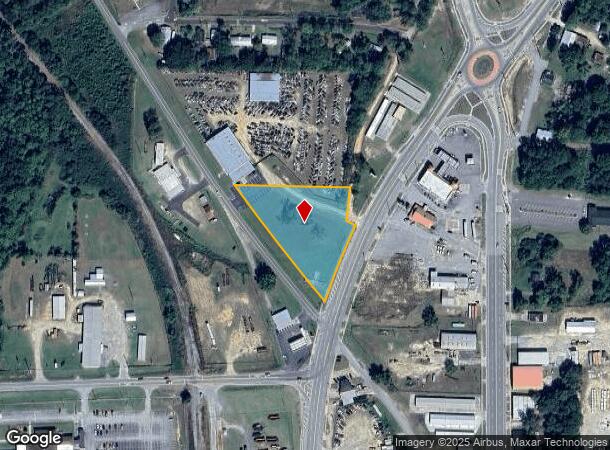  2032 Sylvester Dr, Moultrie, GA Parcel Map