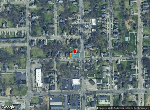  801 N Park St, Kalamazoo, MI Parcel Map