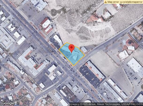  5400 N Mesa St, El Paso, TX Parcel Map