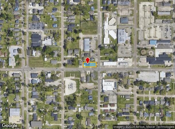  1333 Oak Park Blvd, Lake Charles, LA Parcel Map