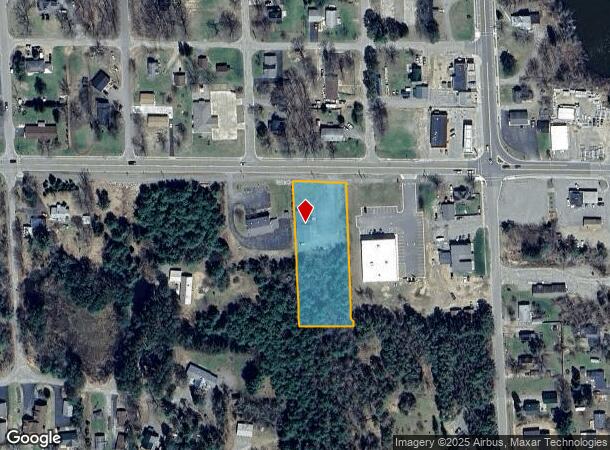 201 W Pioneer St, Crandon, WI Parcel Map