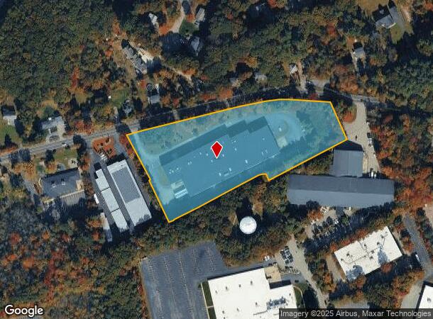 157 Green St, Foxboro, MA Parcel Map