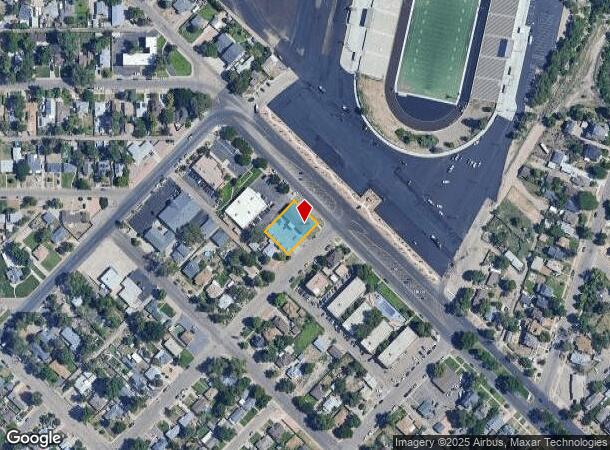 1002 W Abriendo Ave, Pueblo, CO Parcel Map