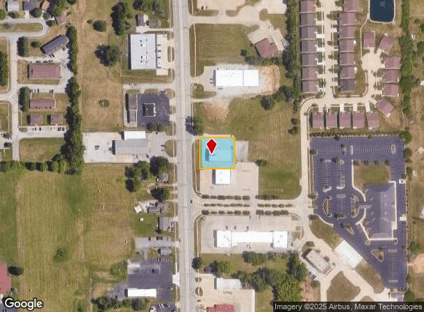 1460 N State Route 121, Mt Zion, IL Parcel Map