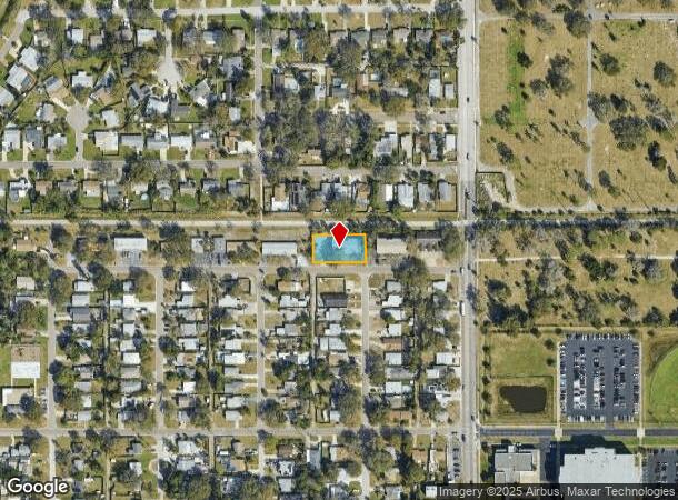 5845 Fairfield Ave S, Saint Petersburg, FL Parcel Map