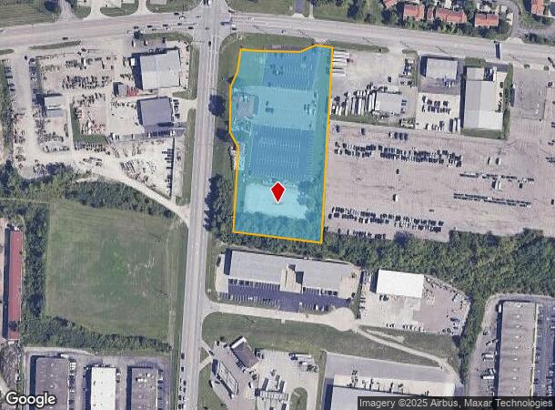  9626 Princeton Glendale Rd, West Chester, OH Parcel Map