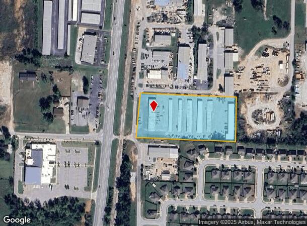 2851 S Honeysuckle Ln, Rogers, AR Parcel Map