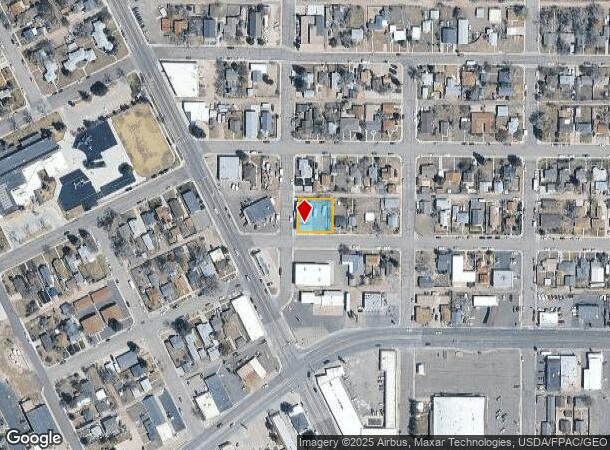  1904 E 15Th St, Cheyenne, WY Parcel Map