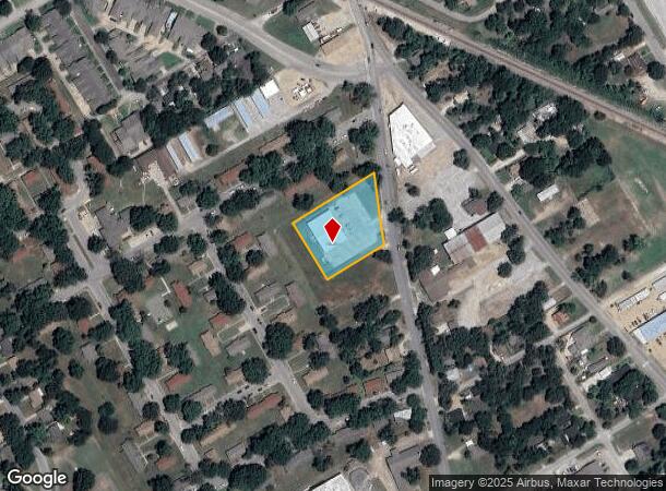 924 N 13Th St, Corsicana, TX Parcel Map