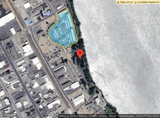  705 Riverside Dr, Wenatchee, WA Parcel Map