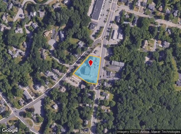  725 High St, Westwood, MA Parcel Map